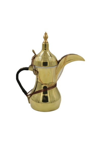 Sarı Bakır 4'lü Mırra Cezve Seti