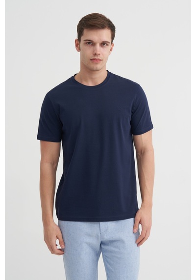 Cazador Basic Süprem Erkek T-shirt 46230 Lacivert Lacivert