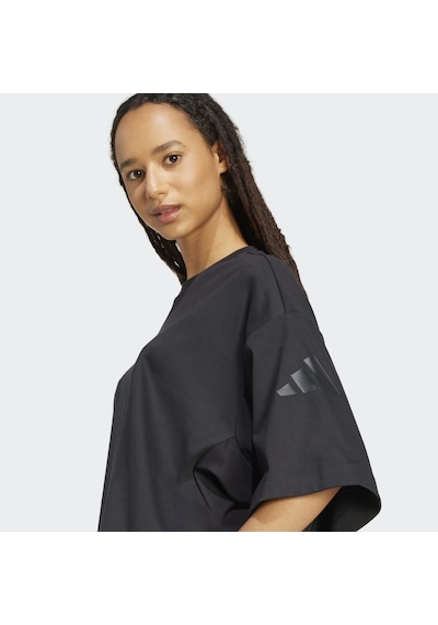 Adidas Jm3800 W All Szn Sl T Kadın T-shirt Siyah