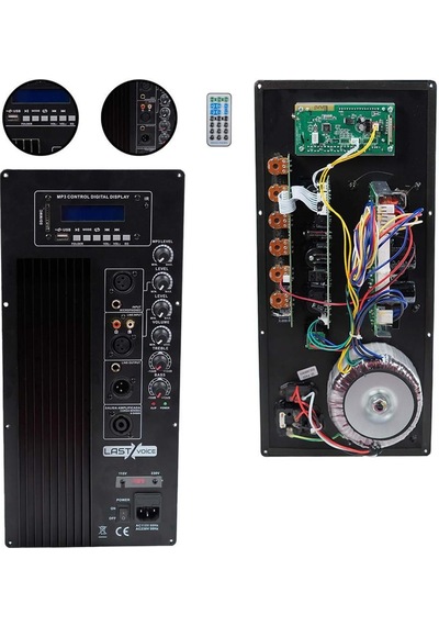 Lastvoice A1000 İki Yollu Aktif Kabin Hoparlör Modülü Çıkış Katı 15 İnç İçin