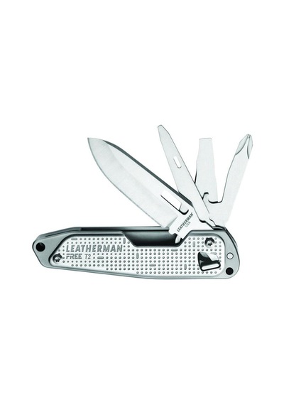 Leatherman Free T2 Stainless 832683 Kamp Çakı Gri