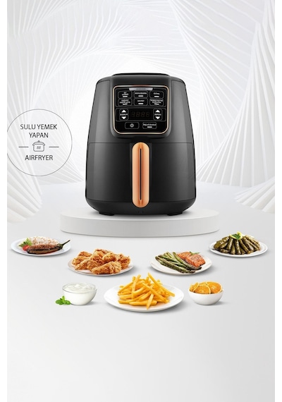 Karaca Air Pro Cook XL 2 in 1 Konuşan Airfryer Fritöz 4 Kişilik