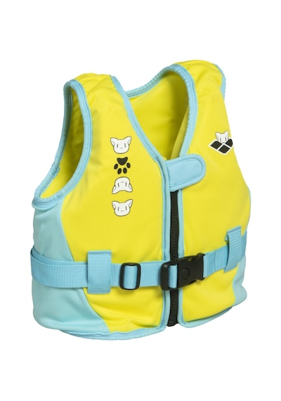 Arena Frıends Swım Vest Yellow Çocuk Sarı Turkuaz Can Yeleği 0040 Sarı
