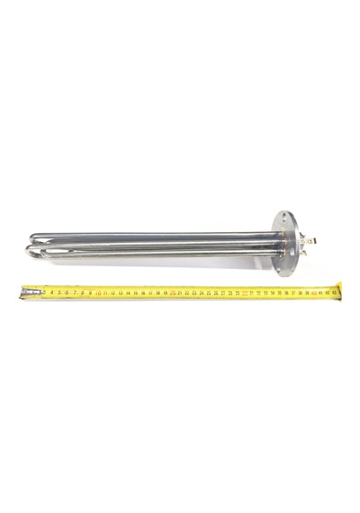 Sern Yuvarlak Flanşlı 35cm 6kw Cr304 Termosifon Isıtıcı Rezistansı 230-400v