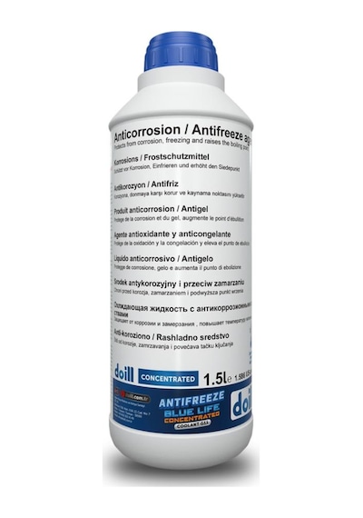 Konsantre - Saf 1.5 Litre Mavi Antifriz - G11 Üretim Yılı: 2025 Mavi