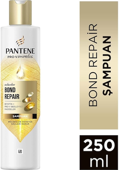 3 Adet Pantene Bond Repair Şampuan 250 Ml