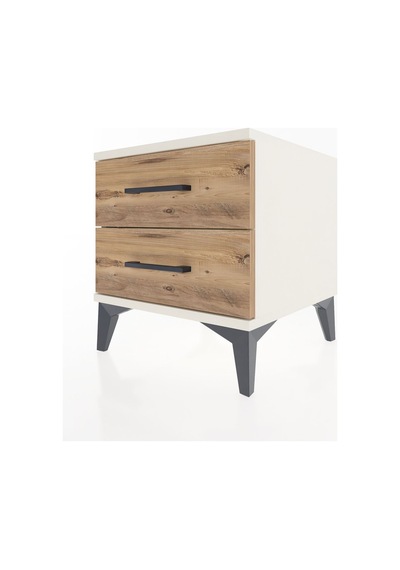 Hyperion Komodin 2 Çekmeceli 44x44x48 Aytaşı-çam Aytaşı