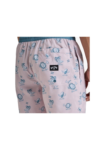 Bıllabong Billabong Vacay Lb Erkek Pembe Volley Short 861 Çok Renkli