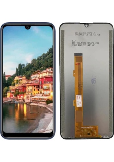 Casper Uyumlu Via E4 Lcd Ekran Dokunmatik Siyah Çıtasız