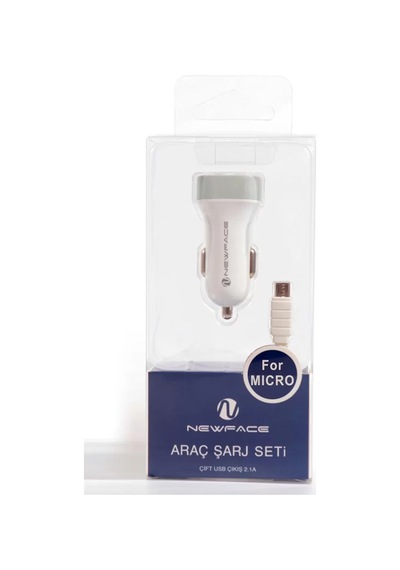 Mepa Newface C17 Micro Usb 2.1a Araç Şarjı Najmaddin Standart