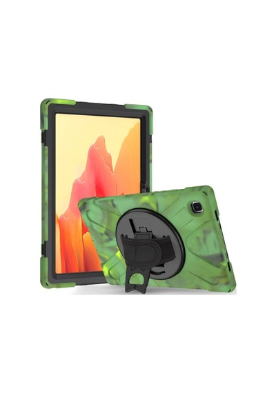 Samsung Galaxy Uyumlu  X200 Tab A8 10.5 Kılıf Amazing Tablet Kapak - Kamuflaj