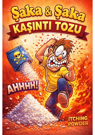 5 Adet Kaşıntı Tozu Şaka Kaşıntı Tozu Eğlence Şaka Amaçlı Toz Standart