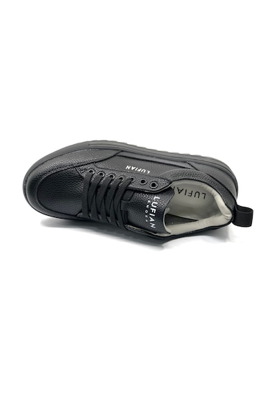 Lufian 112230228 Phılıp Sneaker Erkek Deri Ayakkabı Siyah