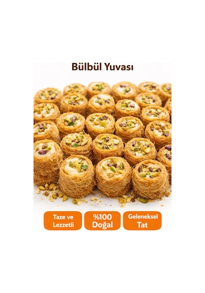 Geleneksel Bülbül Yuvası Lokumu 500 Gr
