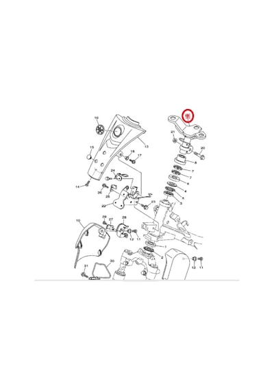 Yamaha Crypton R Or.  Gidon Bağlantısı 5Tn-F3461-00