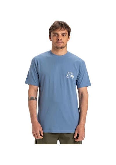 Quıksılver Quiksilver Evo Original Bs Erkek Mavi Tişört Blq0 Mavi