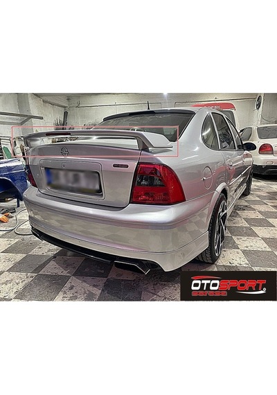 Opel Vectra B Gt Işıklı Spoyler Fiberglass Boyasız