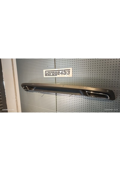 Superb Amg Diffizör İtal Mat Black Taiwan Garage453
