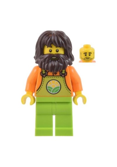 Lego Minifigür Farmer Male Cty1442