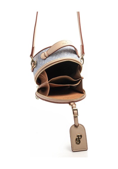 Çapraz Çanta Kadın Silver Polo 1163-46487 Sılver Polo Çapraz Bayan Çantası M178 Mavi-mat Ten Mavi-mat Ten Mavi - Ten