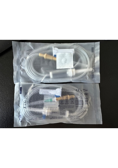 Life Net Medikal Vidalı Serum İnfüzyon Seti Steril Tek Kullanımlık Iv Set 21g 1.5 100 Adet