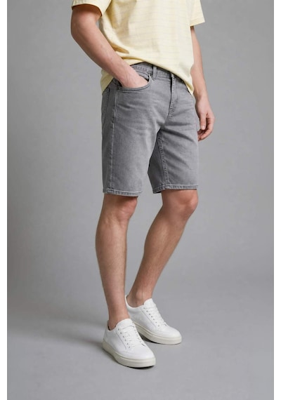 Defacto Regular Fıt Jean Bermuda Şort G8664ax26smnm55 Gri-nm55