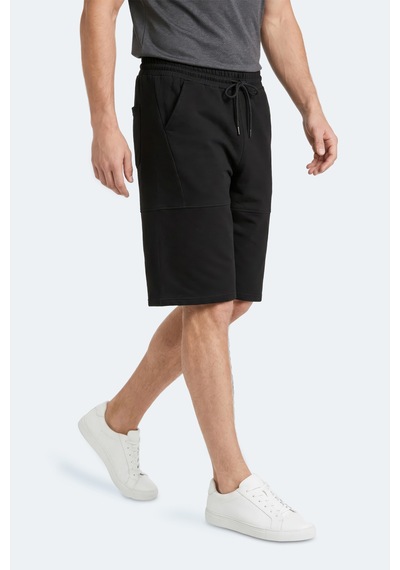 Slazenger Noctura Erkek Kapri Siyah Şort