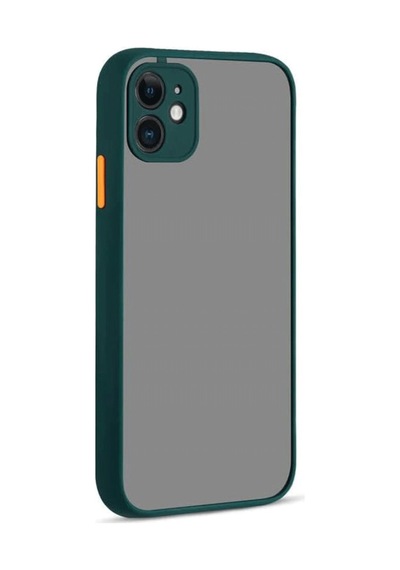 Apple iPhone  Uyumlu,  12 Kılıf Montreal Silikon Kapak - Yeşil