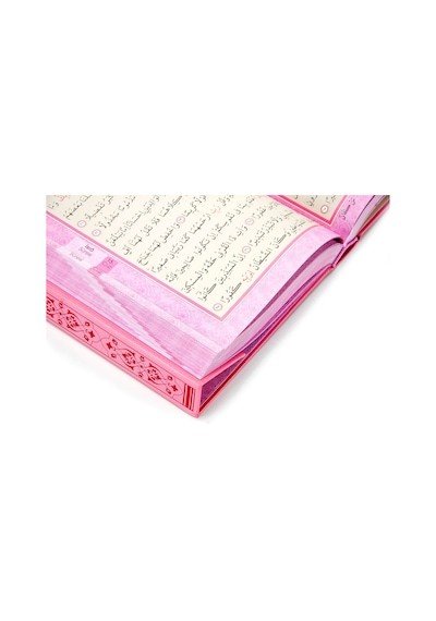 Kuranı Kerim - Sade Arapça - Orta Boy - Sesli - Pembe - Bilgisaya