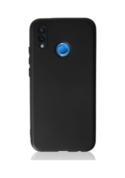 Huawei P20 Lite Kılıf First Silikon - Siyah Standart