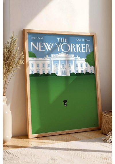 The New Yorker Çerçeveli Tablo April 27 2009