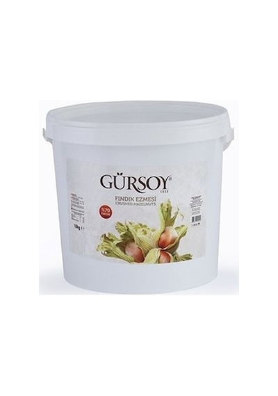 Gürsoy Fındık Ezmesi Plastik Kova 5 KG