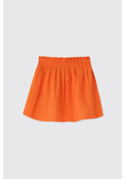Panço Kız Bebek Ekru-oranj Etek Takım 2611gb17018