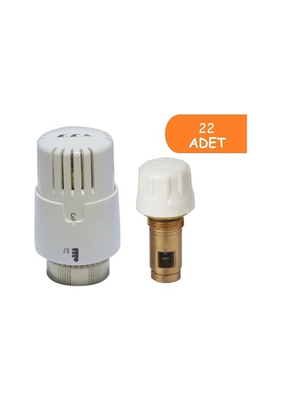 22 Adet Eca Termostatik Trv4 Kafa Grubu 41,3mm 602120813