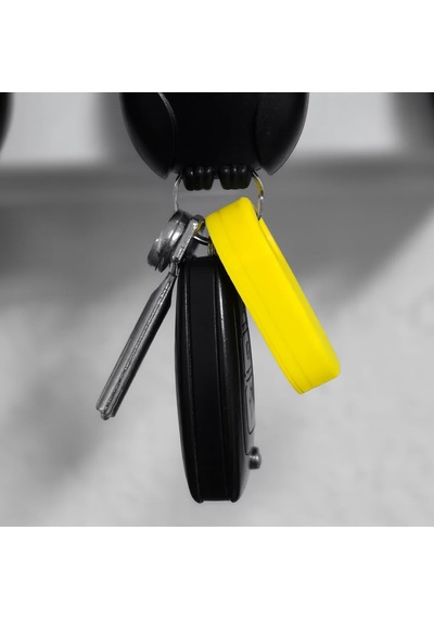 Lexroo Smarttag2 İle Uyumlu Kılıf Darbelere Ve Suya Dayanıklı Smart Tag 2 Plastik Koruyucu Sarı Standart