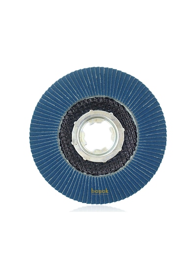 Bosch X-Lock 125 mm 80 Kum Best Serisi Bombeli Fiber Tabanlı Metal Flap Zımpara Diski -2608619203