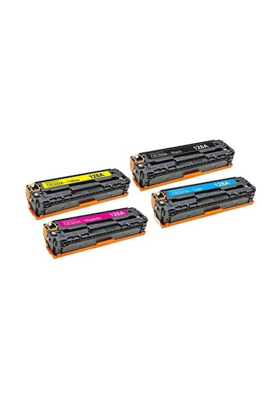 Hp 128A |Hp Ce320|Ce321|Ce322|Ce323 Hp Cp1525 Uyumlu Toner Seti