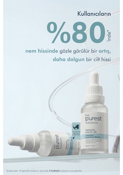 Yoğun Nemlendirme Ve Dolgunlaştırıcı Etkili Yenileyici Cilt Bakım Serumu Hyaluronic Acid %2 + B5