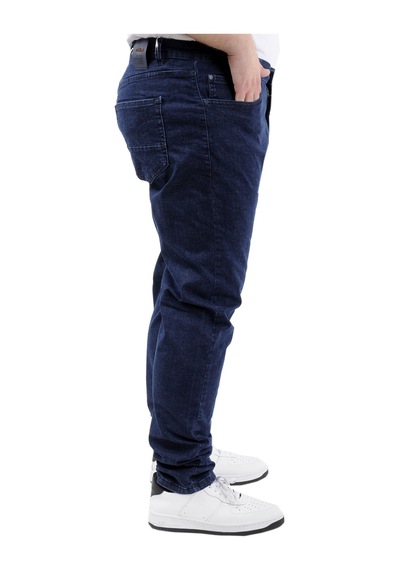 Mode Xl Büyük Beden Erkek Pantolon Kot 21920 Lacivert Lacivert