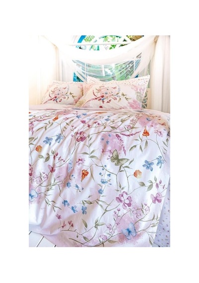 Altınbaşak Gwen Anew %100 Pamuk Çift Kiş. Complete Set Nevresim T Pembe