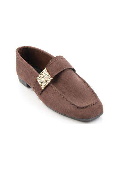 Kahve Kadın Loafer Ayakkabı K01879251472