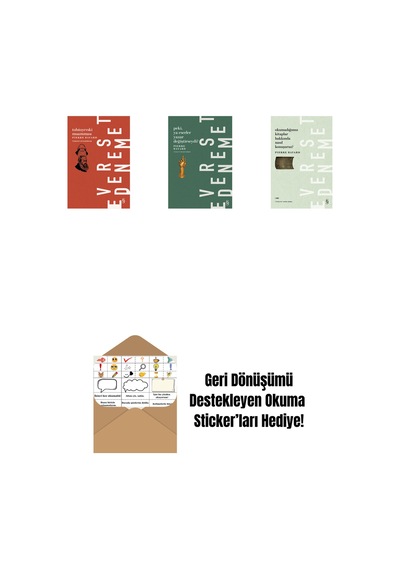 Tolstoyevski Muamması + Peki, Ya Eserler Yazar Değiştirseydi + Önceden İntihal + Okuma Sticker'ları
