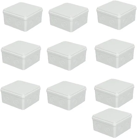 Mutlusan 110x110x74 Sıva Üstü 8 Çıkışlı Termoplastik Buat Ip 65 10 Adet