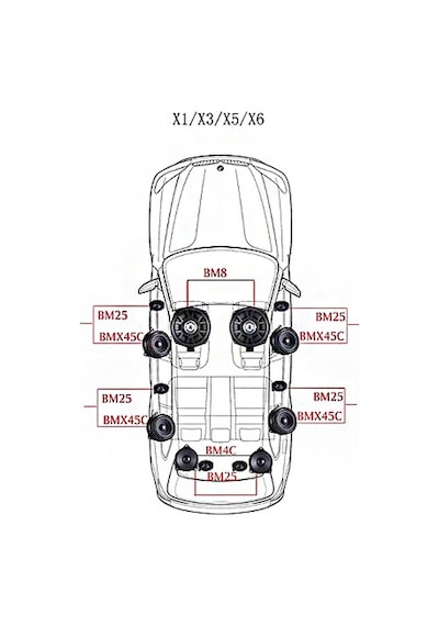 Bmw X3 Serisi Steg Italy Sound System Full Paket