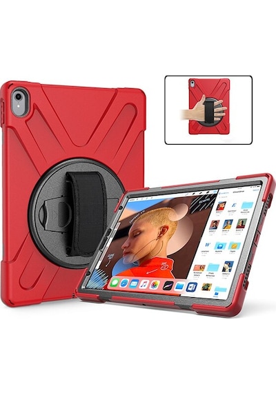 Apple Uyumlu iOS iPad Pro 11 Inç 2018 (1.Nesil) Standlı Lüx Premium Kılıf