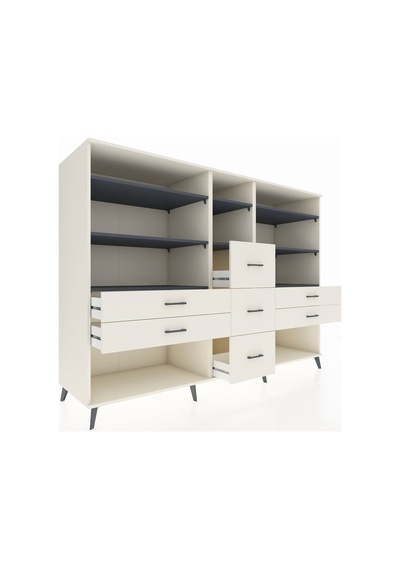 Kronos Dolap 8 Raflı 7 Çekmeceli 220x59x163 Aytaşı-antrasit/ayta Aytaşı-antrasit/aytaşı Kronos Dolap 8 Raflı 7 Çekmeceli 220x59x163 Aytaşı-antrasit/ayta Aytaşı-antrasit/aytaşı