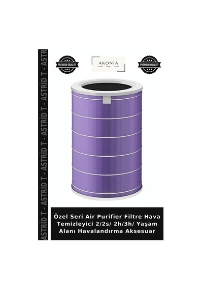 Özel Seri Air Purifier Filtre Hava Temizleyici 2/2s/ 2h/3h/ Yaşam Alanı Havalandırma Aksesuar