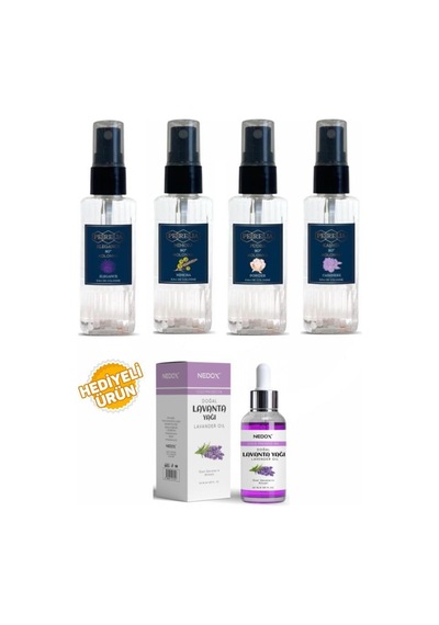 Pereja 4 Lü Set Kolonya 50 Ml Elegance-mimoza-pudra-kaşmir