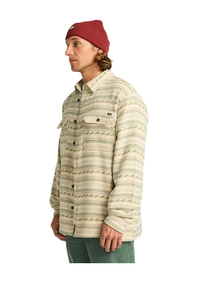 Bıllabong Billabong Offshore Jacquard Flannel Erkek Bej Gömlek Hun Bej