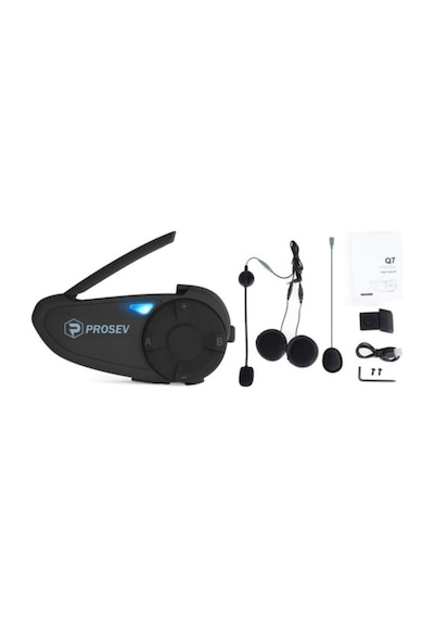 Motosiklet Suya Dayanıklı Mp3 ve Radyo Dinleme Bleetooth Intercom
